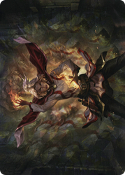 Delina, Wild Mage // Delina, Wild Mage (AAFR-031) - Adventures in the Forgotten Realms Art Series (Borderless)