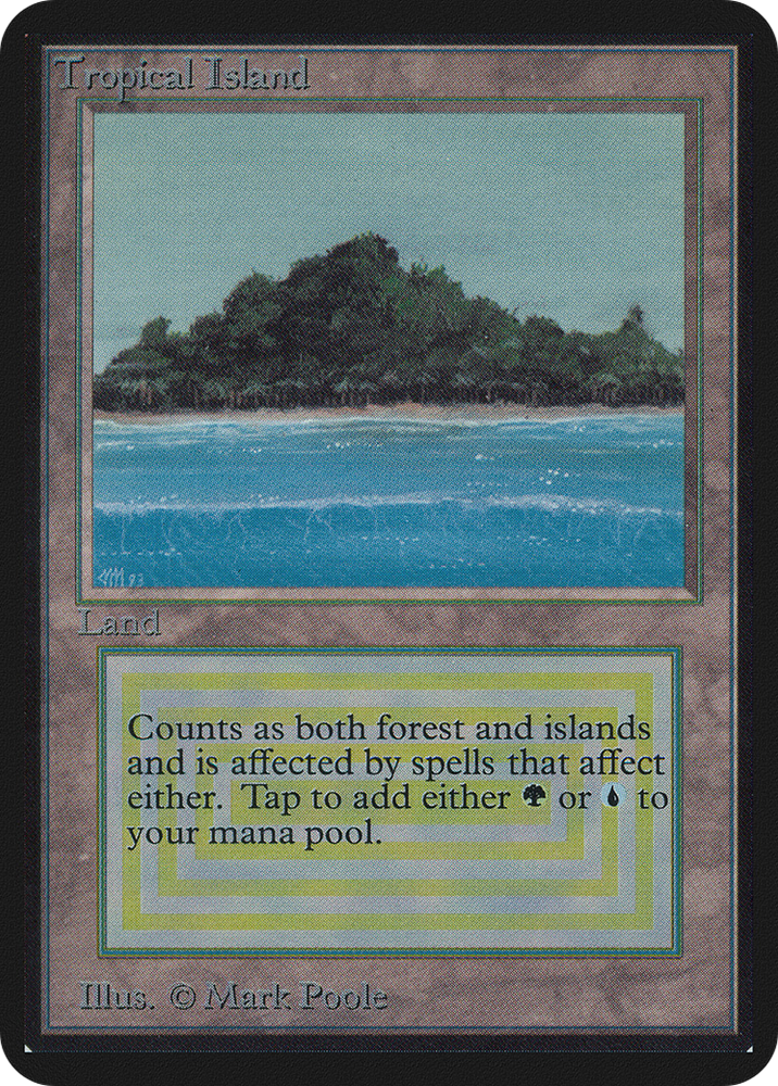 Tropical Island (LEA-) - Limited Edition Alpha