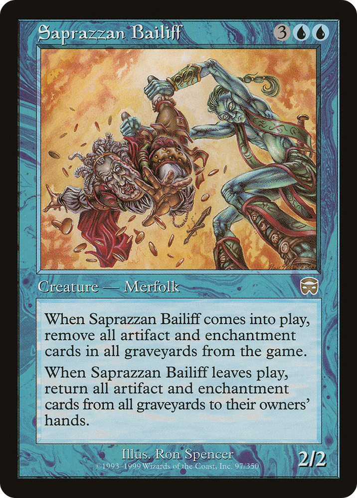 Saprazzan Bailiff (MMQ-097) - Mercadian Masques