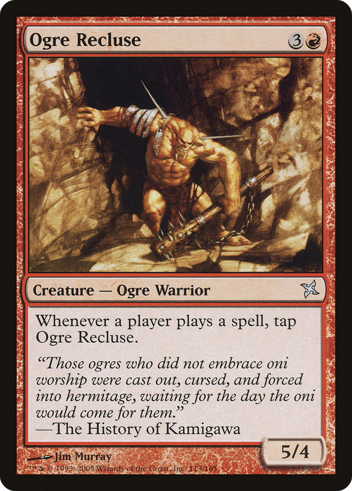 Ogre Recluse (BOK-113) - Betrayers of Kamigawa