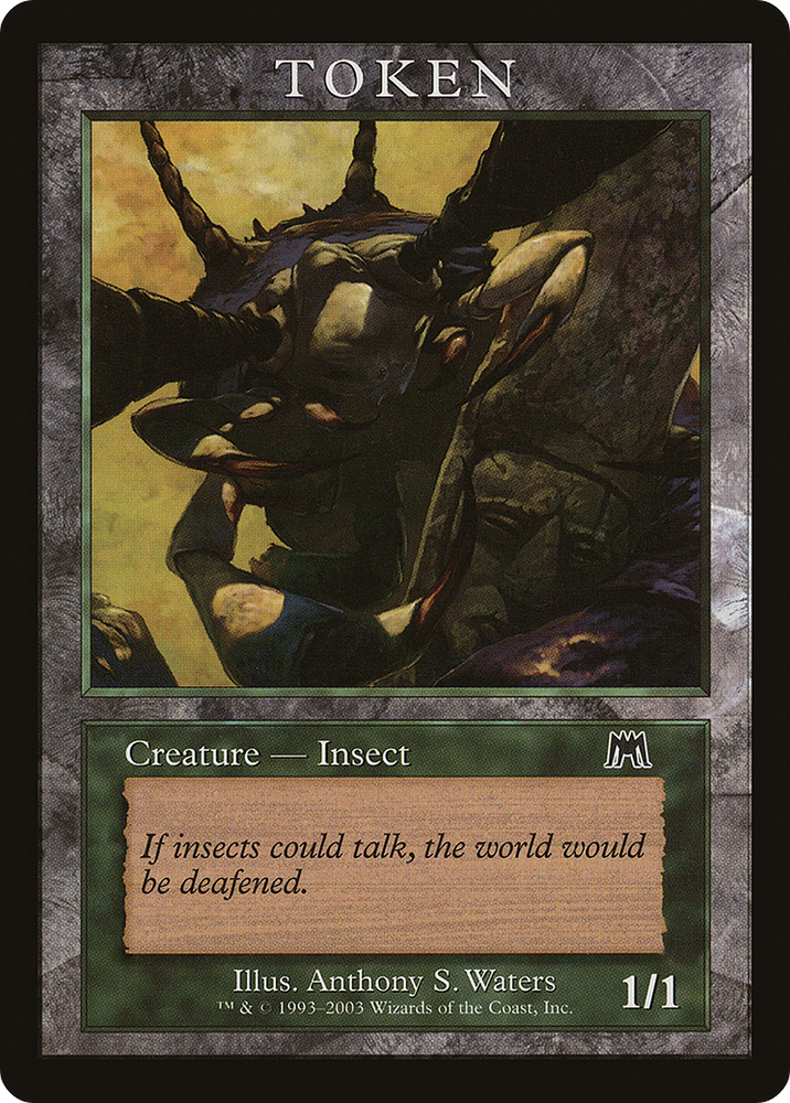 Insect Token (ONS) (MPRP-002) - Magic Player Rewards 2003