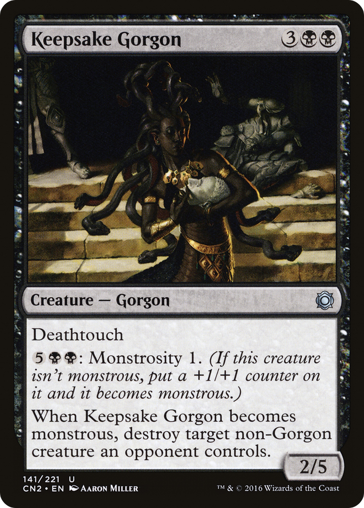 Keepsake Gorgon (CN2-141) - Conspiracy: Take the Crown Foil