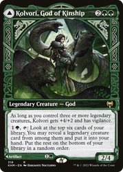 Kolvori, God of Kinship (Showcase) (KHM-318) - Kaldheim: (Showcase)