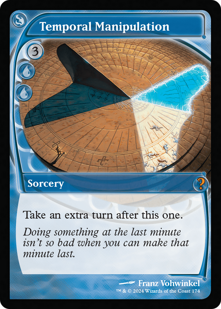 Temporal Manipulation (MB2-174) - Mystery Booster 2