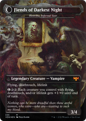 The Three Weird Sisters - Henrika Domnathi (VOW-335) - Innistrad: Crimson Vow: (Double Faced Transform) (Borderless)