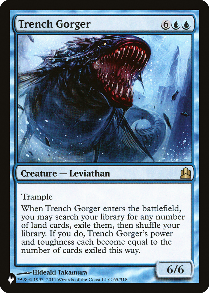 Trench Gorger (LIST-CMD-65) - The List