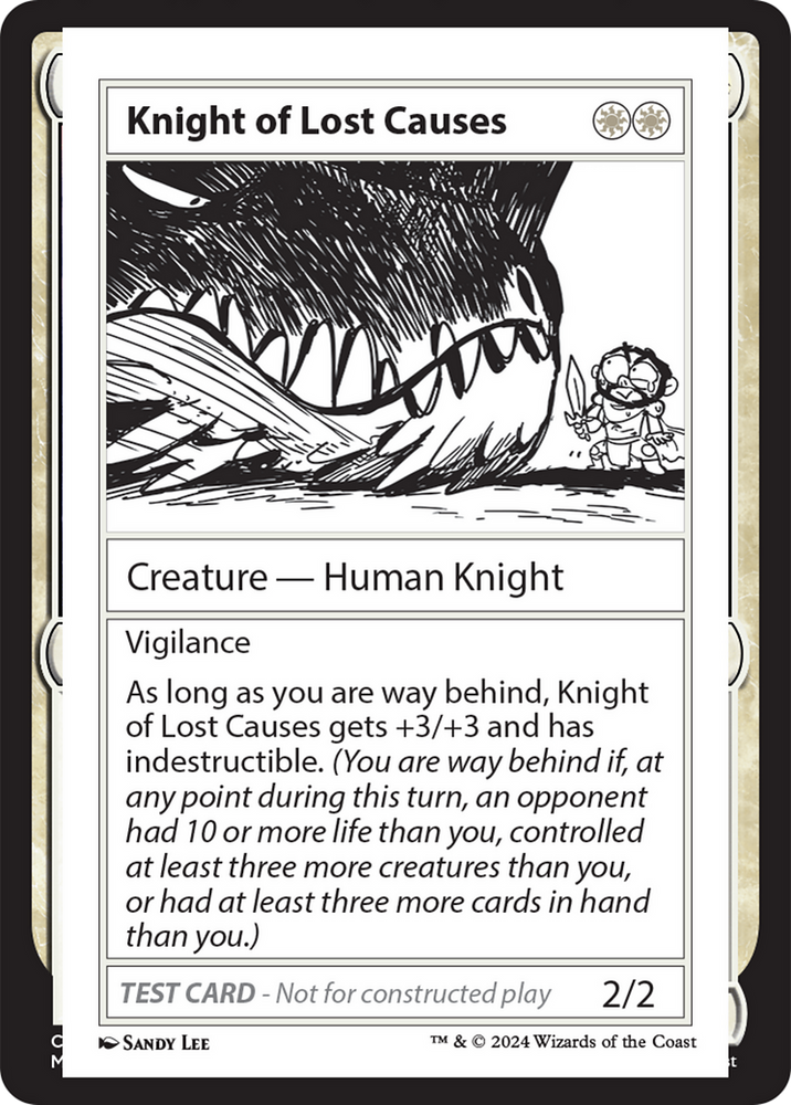 Knight of Lost Causes (MB2PC-) - Mystery Booster 2