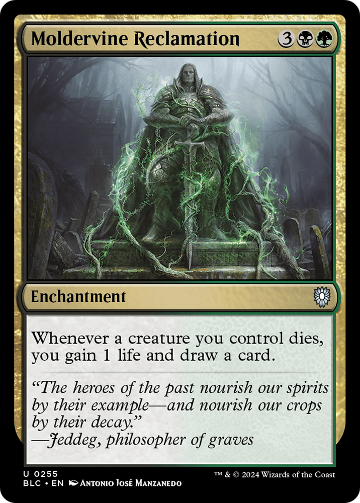 Moldervine Reclamation (BLC-255) - Bloomburrow Commander