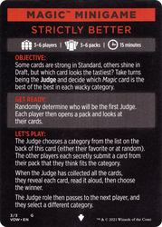 Strictly Better // Strictly Better (cont'd) (MVOW-003) - Innistrad: Crimson Vow Minigames Foil
