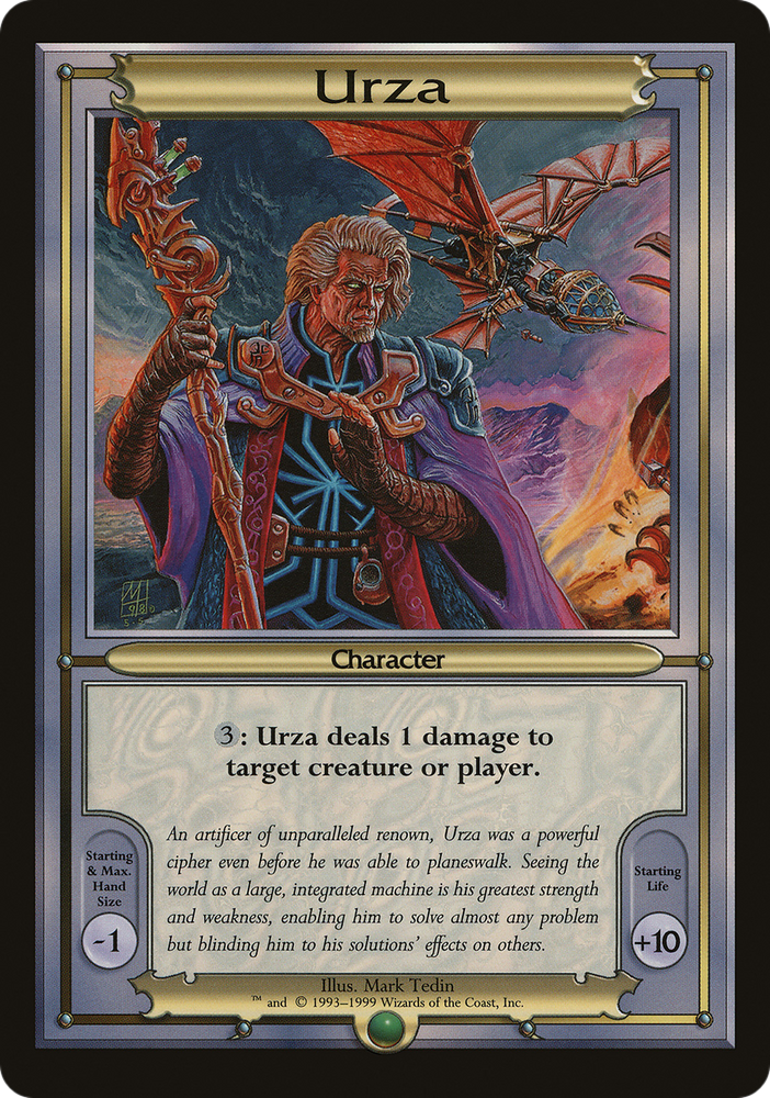 Urza (Oversize) (VNG-407) - Vanguard Series