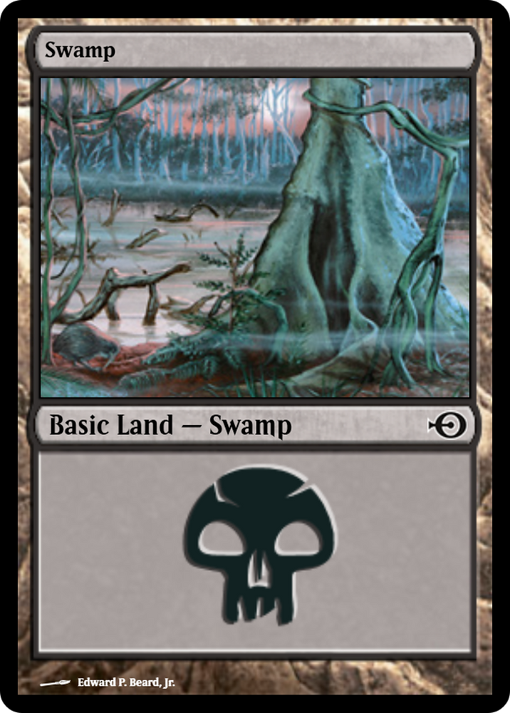 Swamp (PRM-235) - Magic Online Promos Foil