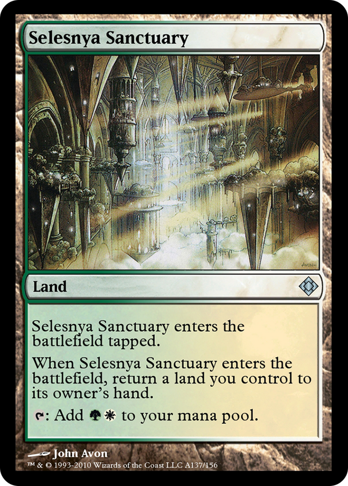 Selesnya Sanctuary (TD0-A137) - Magic Online Theme Decks