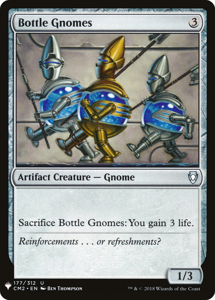 Bottle Gnomes (CM2) (LIST-CM2-177) - The List