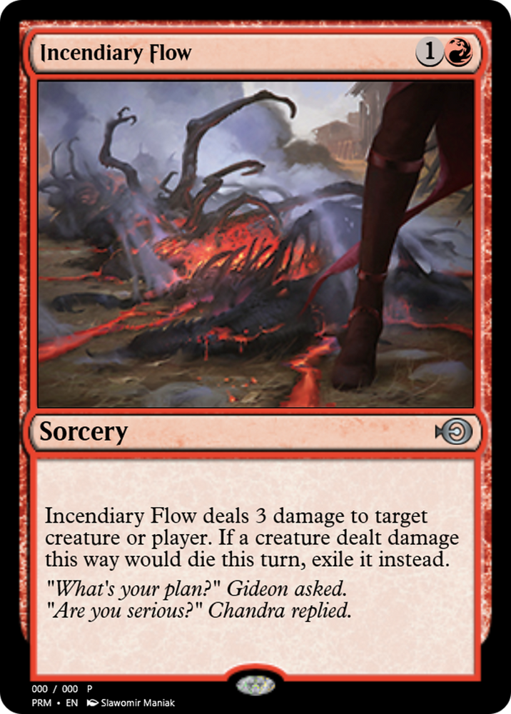 Incendiary Flow (PRM-62991) - Magic Online Promos Foil