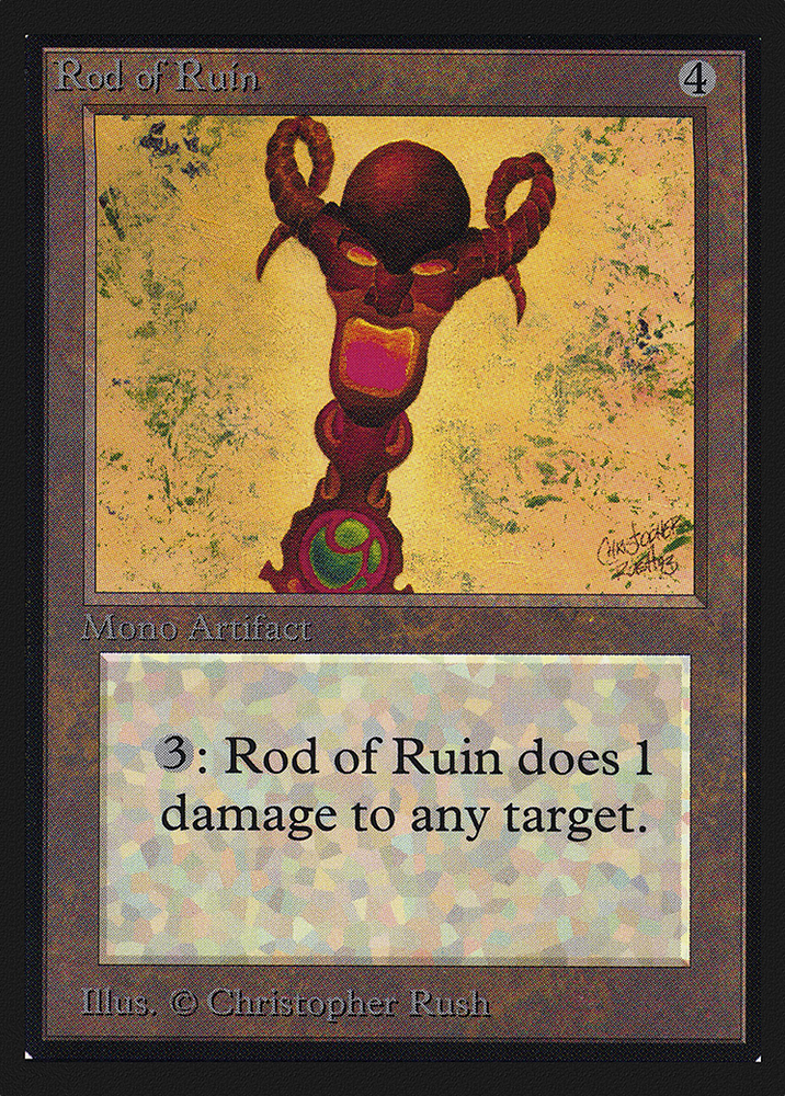 Rod of Ruin (CE) (CED-269) - Collectors' Edition