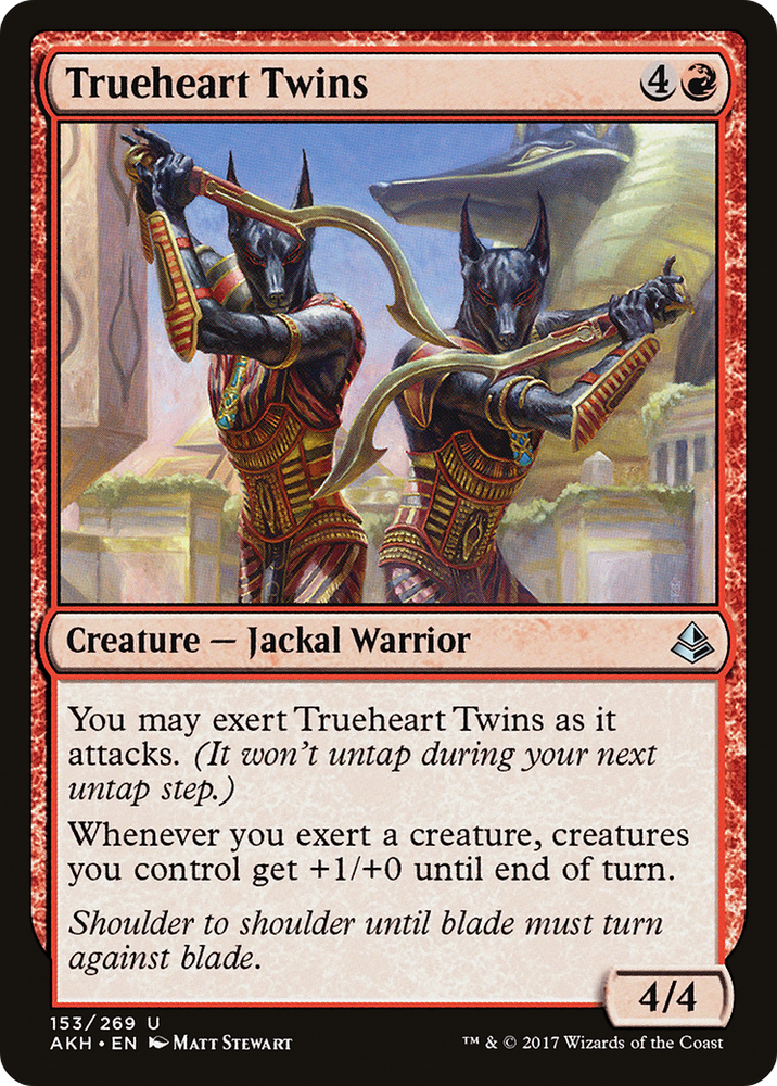 Trueheart Twins (AKH-153) - Amonkhet