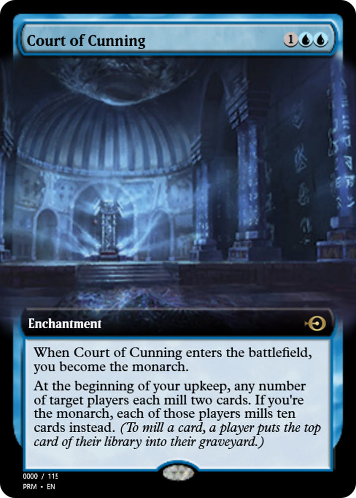 Court of Cunning (PRM-85980) - Magic Online Promos Foil