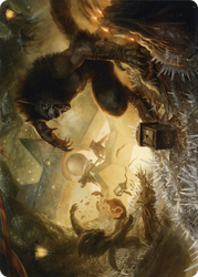 Storm the Festival // Storm the Festival (AMID-054) - Midnight Hunt Art Series (Borderless) Foil