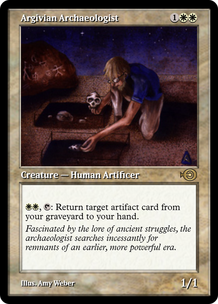 Argivian Archaeologist (PRM-219) - Magic Online Promos Foil