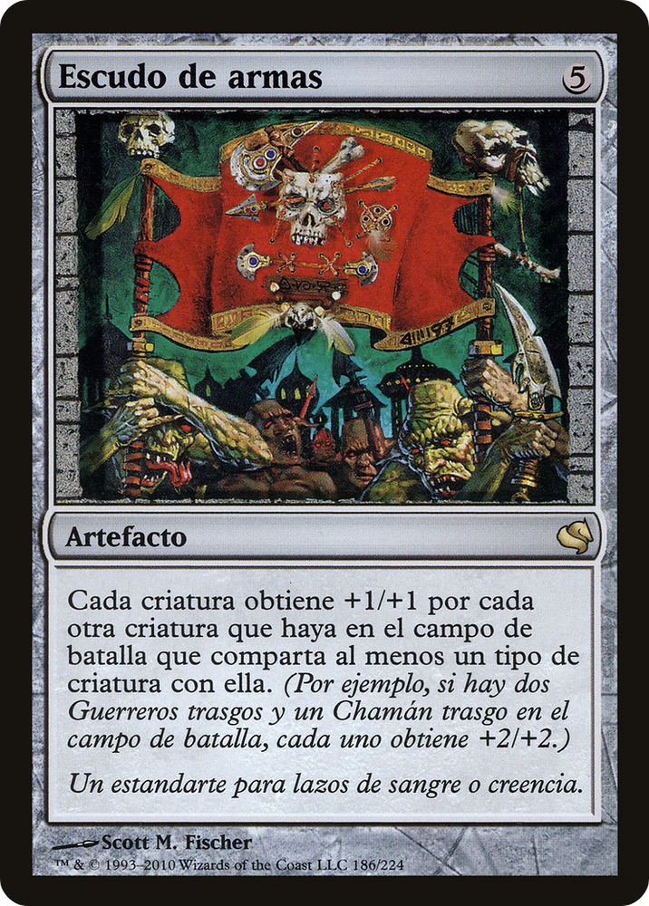Coat of Arms (Spanish) - "Escudo de armas" (PS11-186) - Salvat 2011