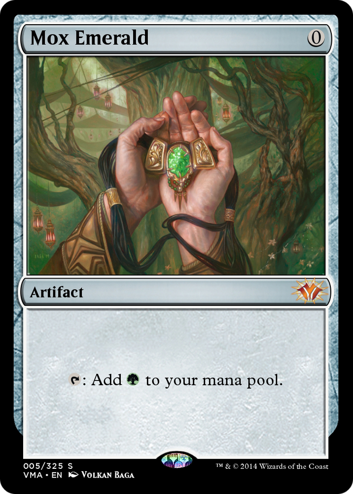 Mox Emerald (VMA-005) - Vintage Masters