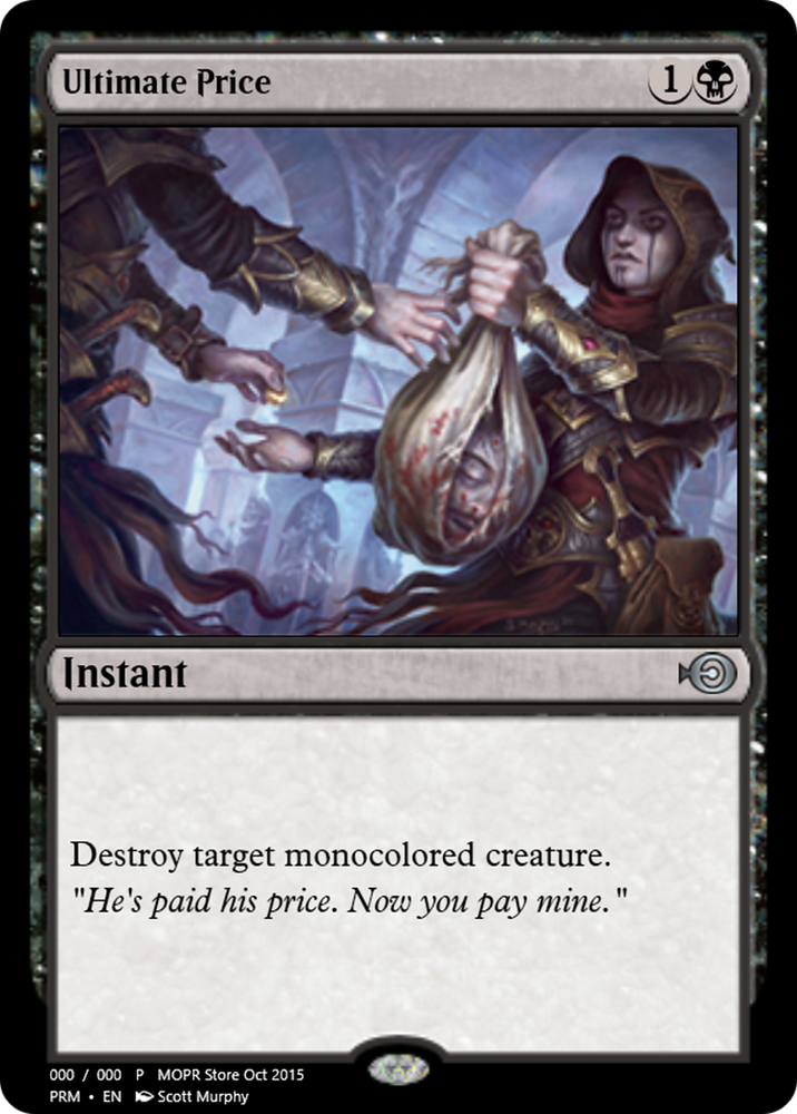 Ultimate Price (PRM-58269) - Magic Online Promos Foil