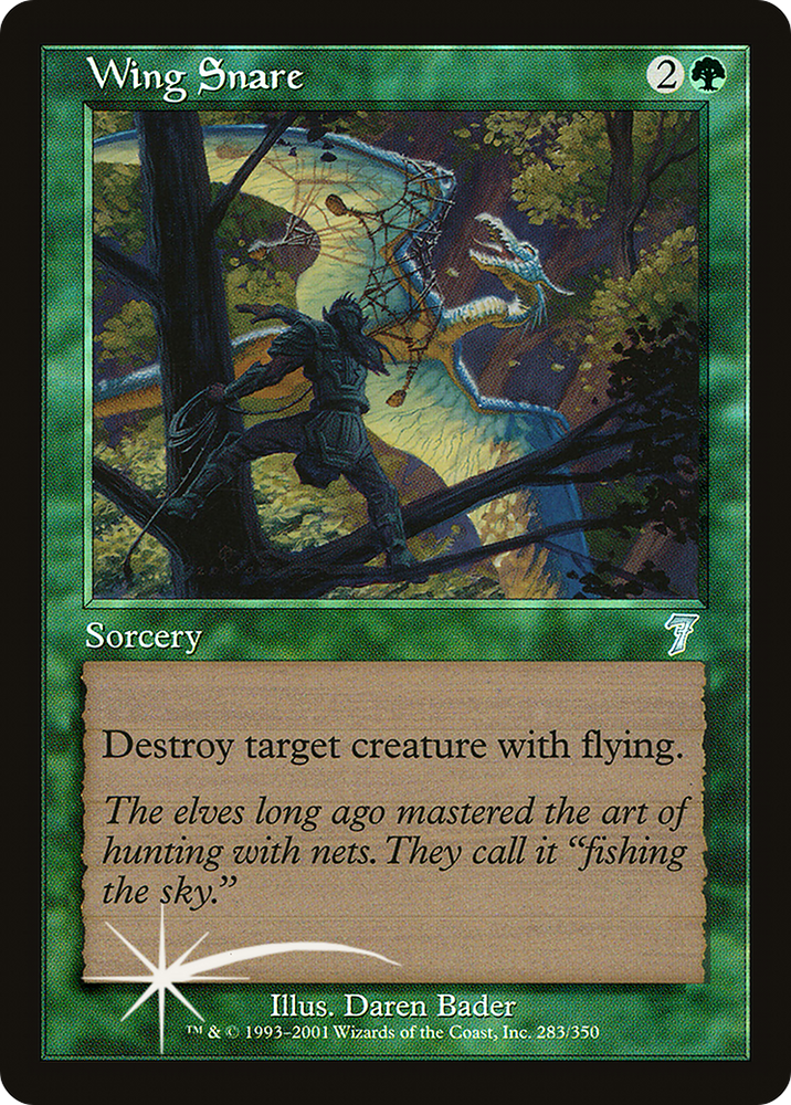 Wing Snare (7ED-283★) - Seventh Edition Foil