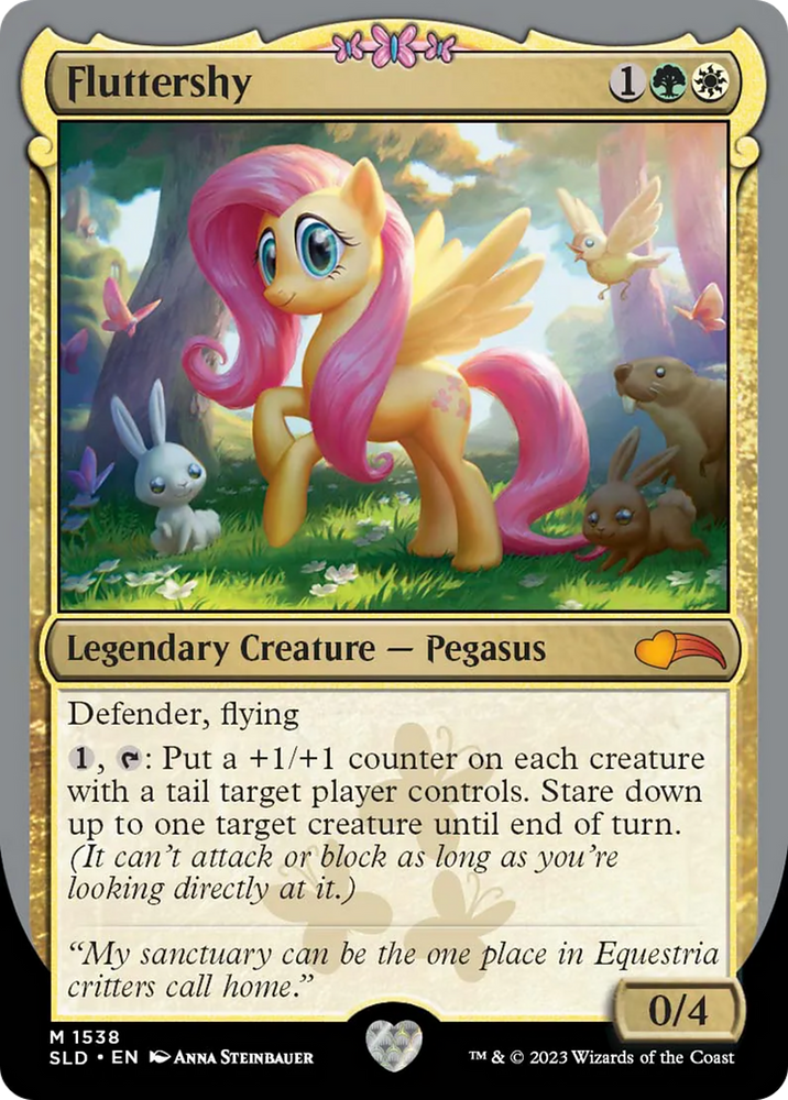 Fluttershy (SLD-1538) - Secret Lair Drop Foil