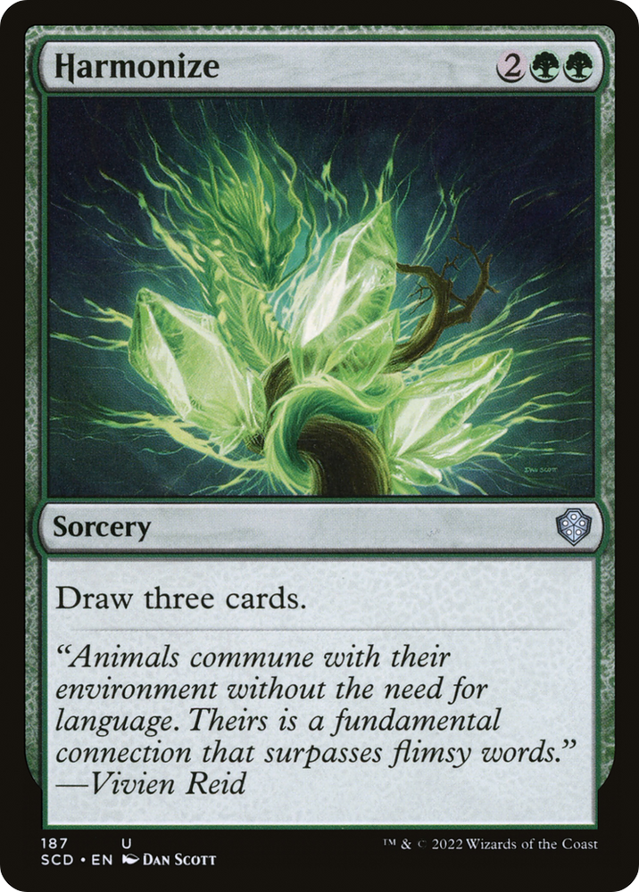 Harmonize (SCD-187) - Starter Commander Decks