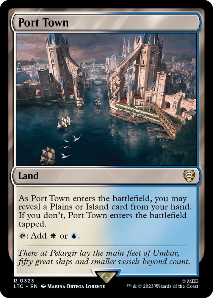 Port Town (LTC-323) - Tales of Middle-earth Commander
