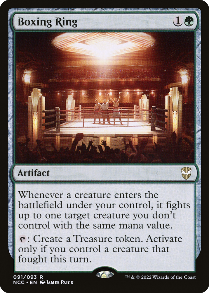 Boxing Ring (NCC-091) - New Capenna Commander Foil