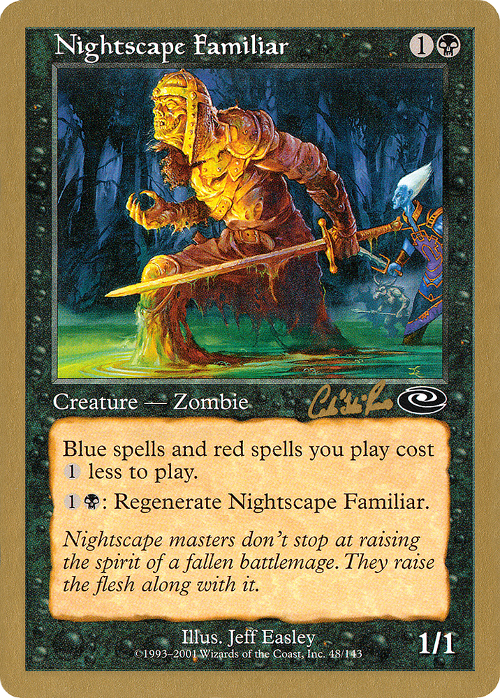 Nightscape Familiar - 2002 Carlos Romao (PLS) (WCD-) - World Championship Decks 2002