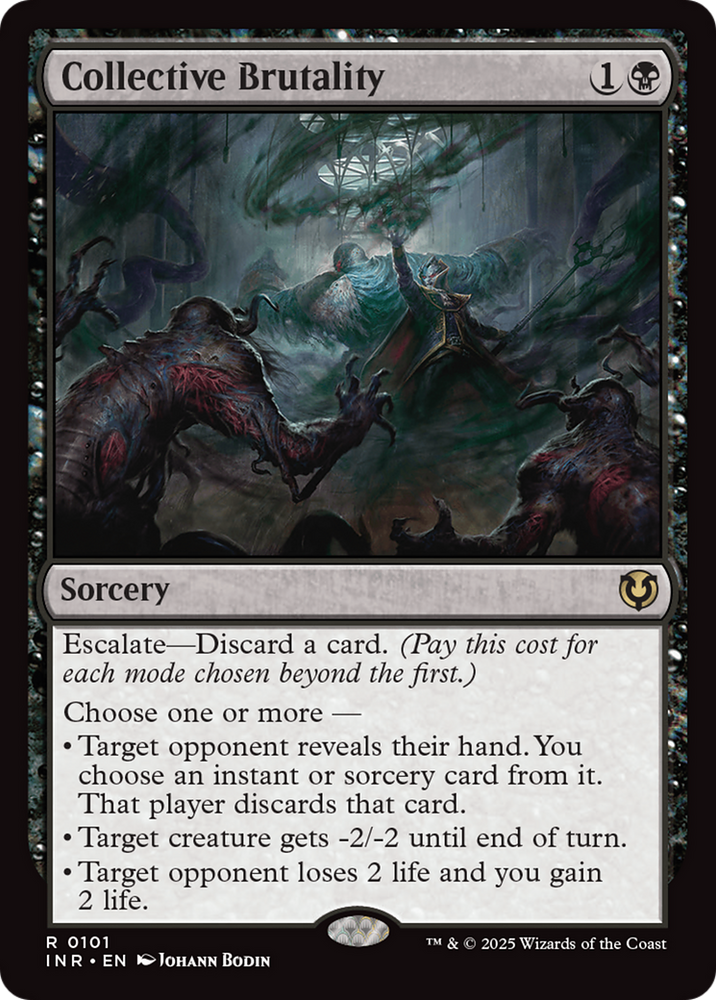 Collective Brutality (INR-101) - Innistrad Remastered Foil