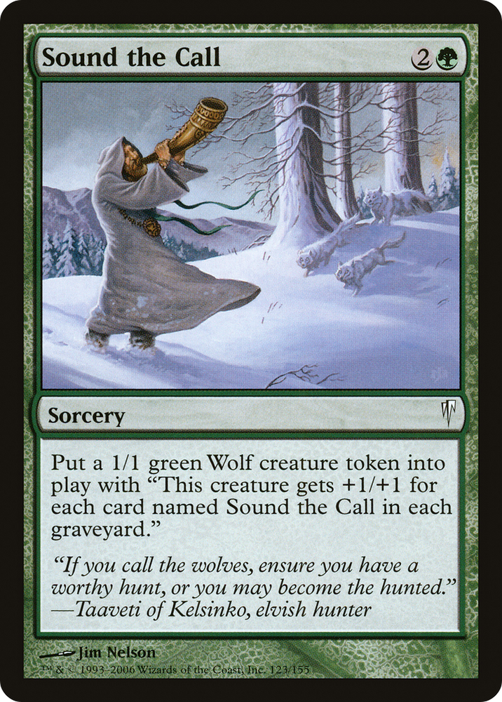 Sound the Call (CSP-123) - Coldsnap Foil