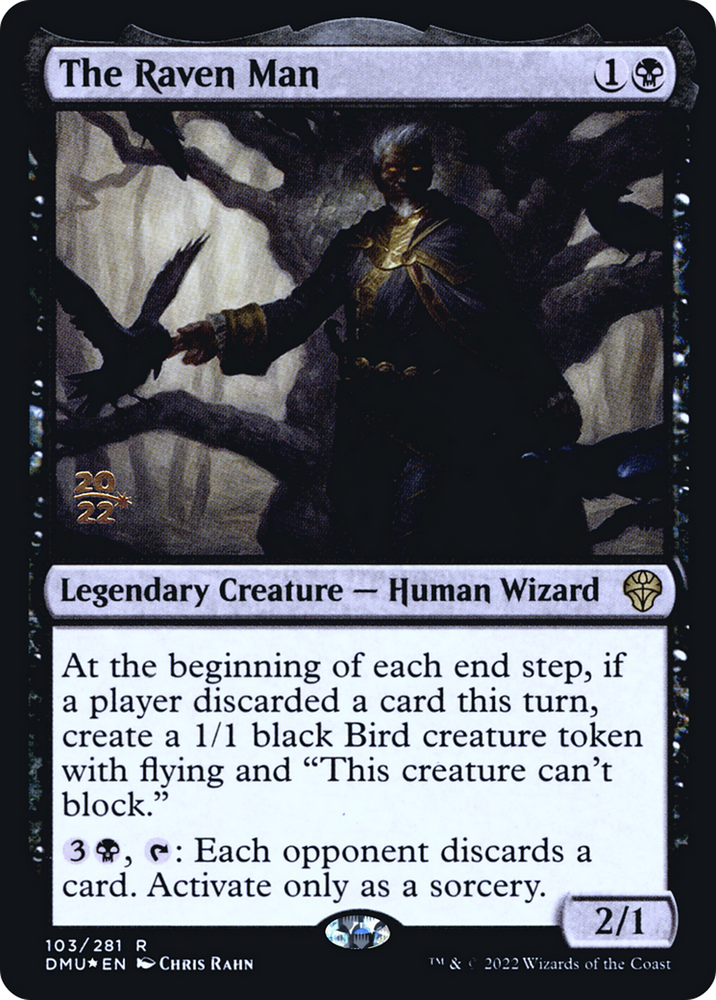 The Raven Man (PRE-103S) - Dominaria United Promos Foil