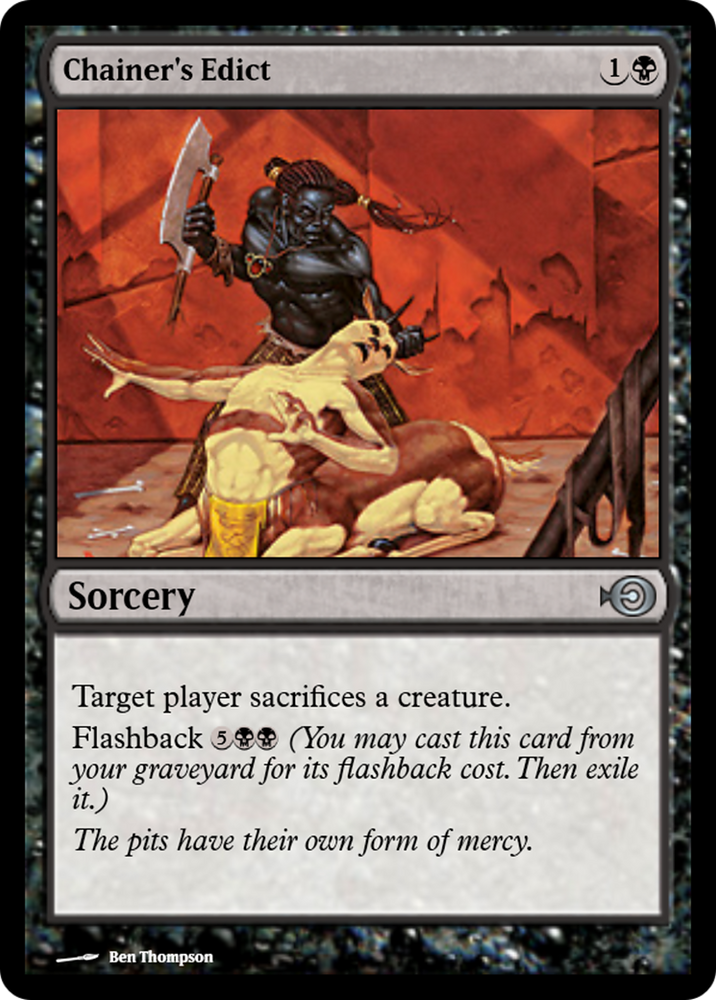 Chainer's Edict (PRM-36242) - Magic Online Promos Foil