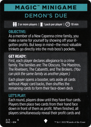 Demon's Due (minigame) // Demon's Due (cont'd) (MSNC-002) - Streets of New Capenna Minigames