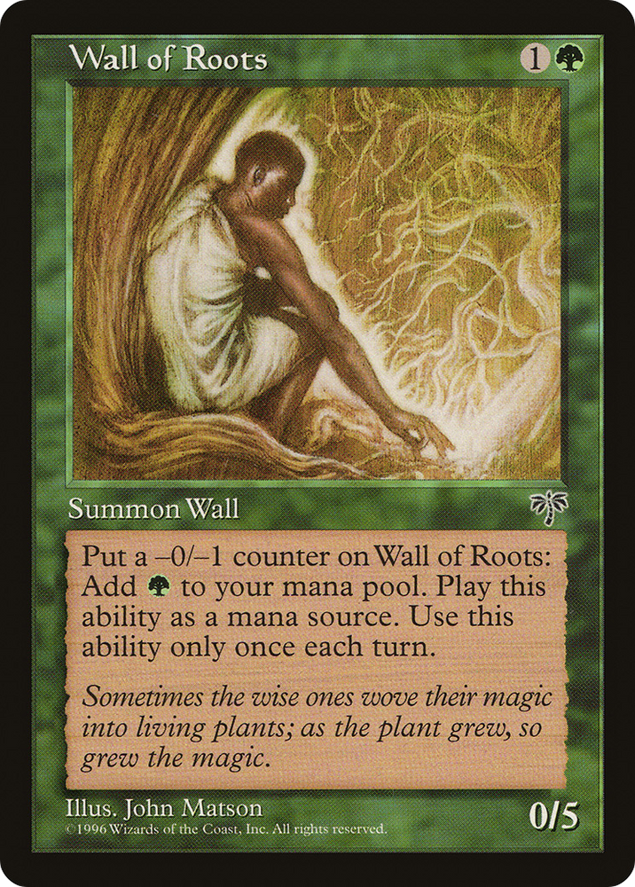 Wall of Roots (MIR-) - Mirage