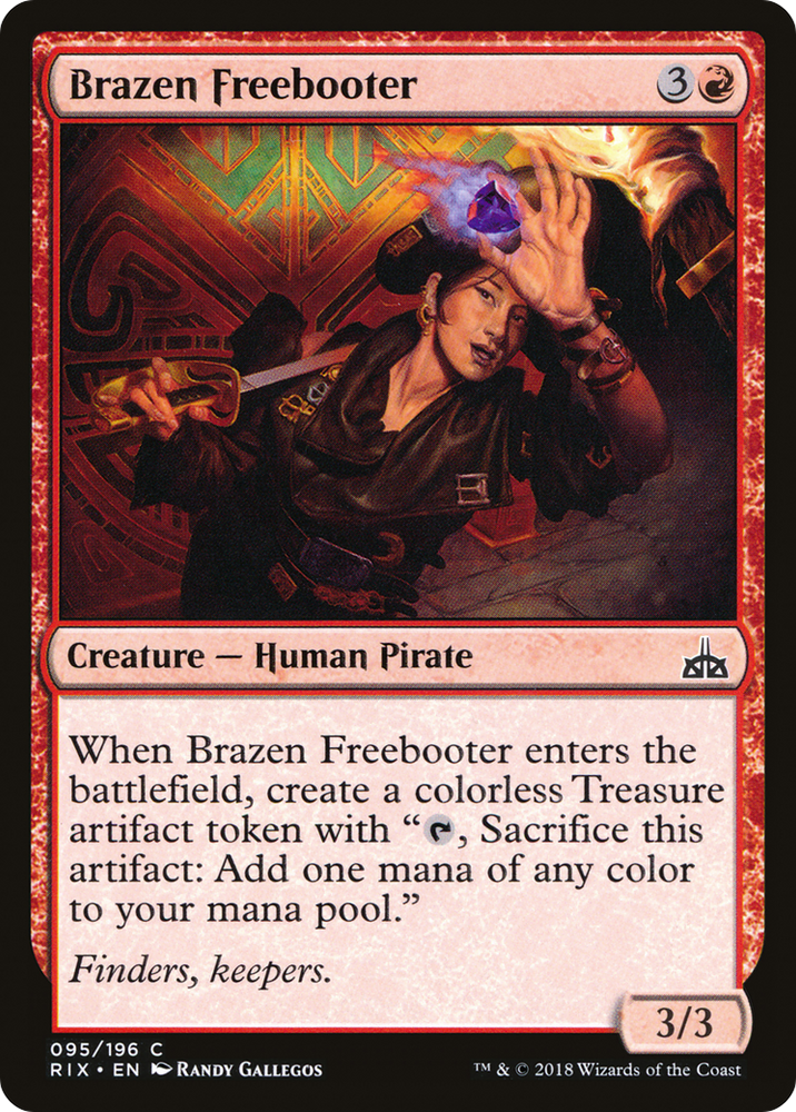 Brazen Freebooter (RIX-095) - Rivals of Ixalan