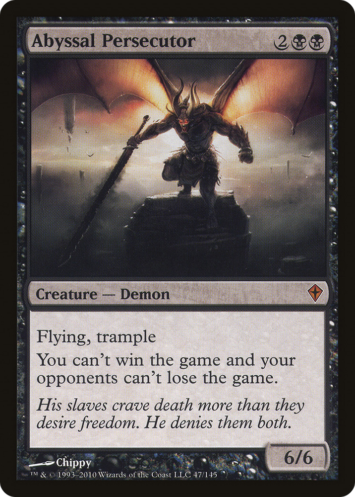 Abyssal Persecutor (WWK-047) - Worldwake Foil
