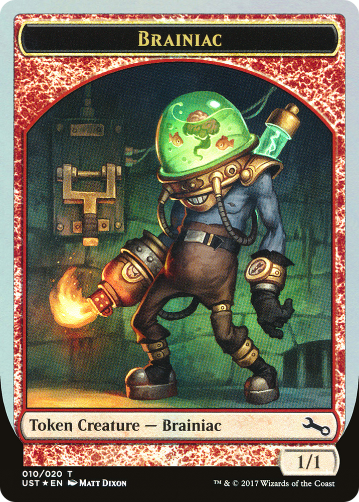 Brainiac Token (UST-010) - Unstable Tokens Foil