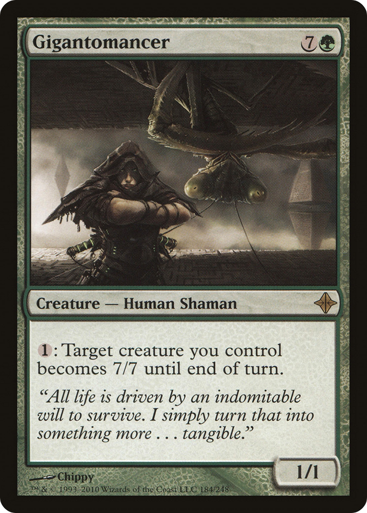 Gigantomancer (ROE-184) - Rise of the Eldrazi Foil