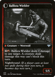 Ballista Watcher (DBL-410) - Innistrad: Double Feature: (Double Faced Transform) Foil