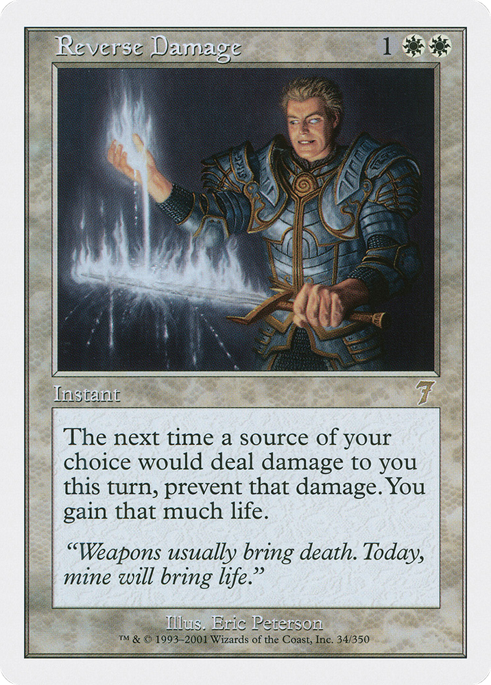 Reverse Damage (7ED-034) - Seventh Edition
