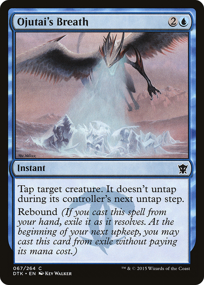Ojutai's Breath (DTK-067) - Dragons of Tarkir Foil