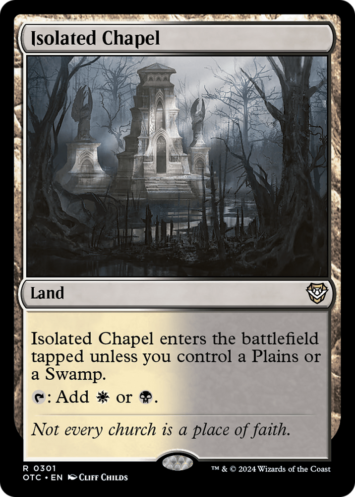 Isolated Chapel (OTC-301) - Outlaws of Thunder Junction Commander