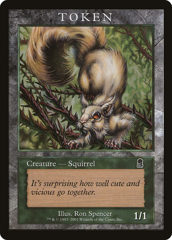 Squirrel Token (ODY) (MPRP-003) - Magic Player Rewards 2002