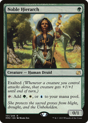 Noble Hierarch (MM2-151) - Modern Masters 2015