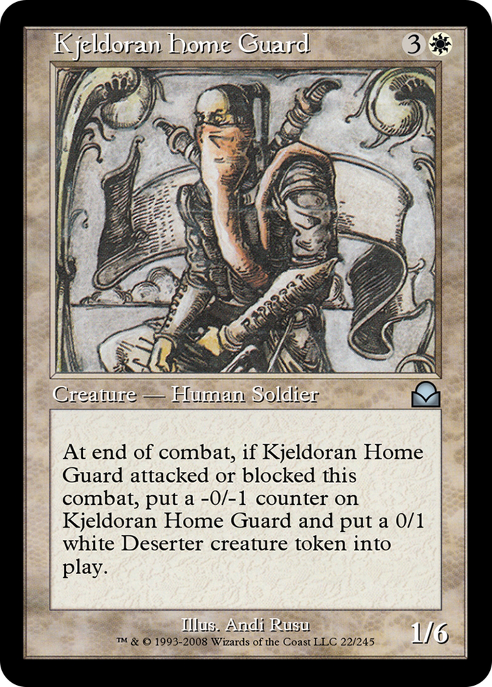Kjeldoran Home Guard (ME2-022) - Masters Edition II Foil