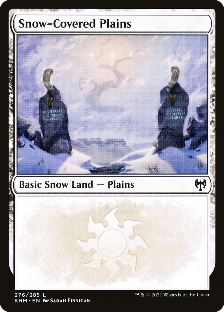Snow-Covered Plains (276) (KHM-276) - Kaldheim: (snow)